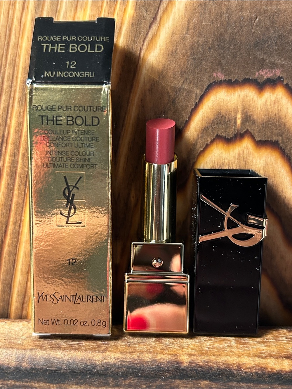Yves Saint Laurent The Bold Lipstick 12 Nu Incongru - Rose